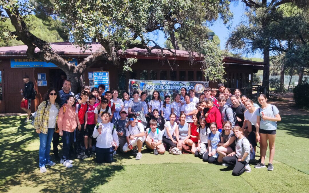 Jornada de actividades físico-deportivas en el Bosque Suspendido