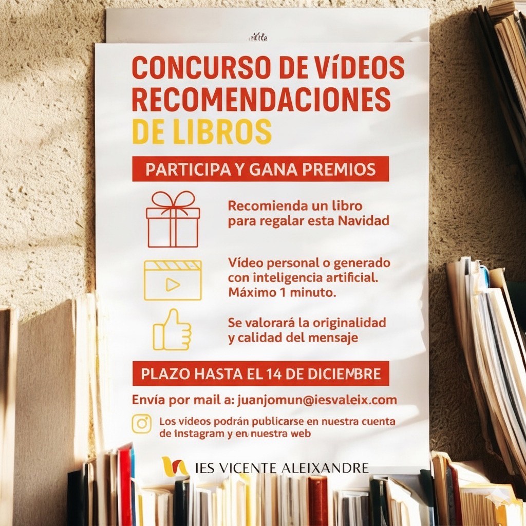 Concurso de vídeos libros