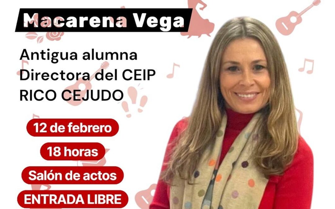 El flamenco en la escuela: charla y cante con Macarena Vega
