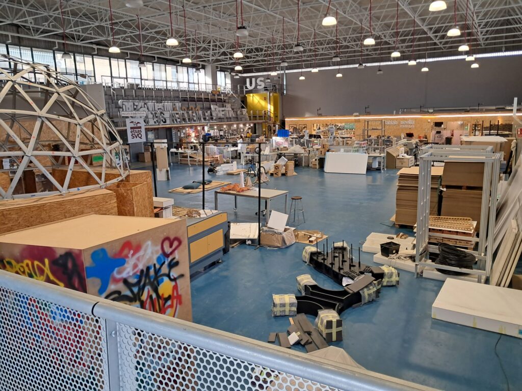 Visitamos FabLab de la Universidad de Sevilla 1