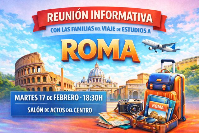 Reunión informativa del viaje de Estudios a Roma