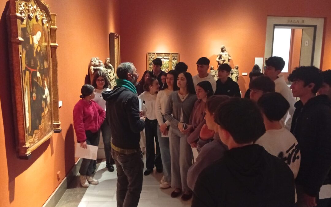Visita al Museo de Bellas Artes y entrevistas en inglés