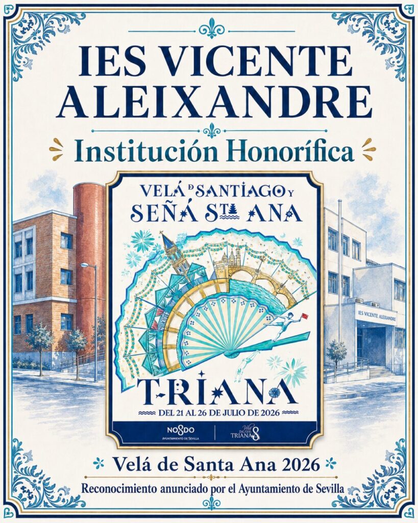 Recibimos el galardón de Institución Honorífica de la Velá de Triana 2026 4