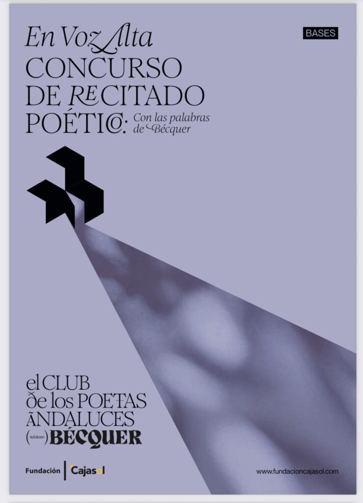 I Concurso creación poética y recitado. Fundación Cajasol 1 Recitado poético